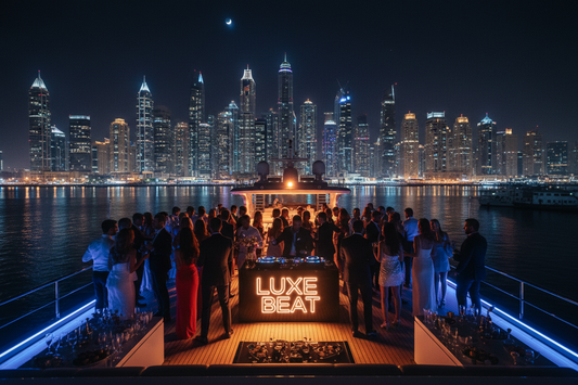 The Real Guide to Renting AV Equipment for a Yacht Party in Dubai (What Works, What Doesn't, and Where to Sail From)